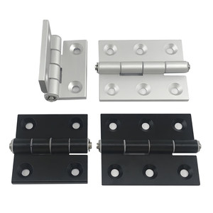 Charnière en profilé d'aluminium à fermeture douce et silencieuse, angle d'ouverture de 260 degrés pour portes d'armoires, cadres de fenêtres, boîtes de distribution - Product Image 1