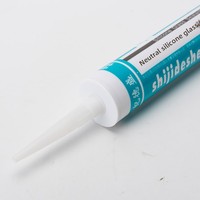 Desheng AAA793 Mastic Neutre pour Verre, Adhésif Résistant aux Intempéries, Crème Étanche pour Cuisine, Salle de Bain et Usage Domestique, Tube, Vente en Gros