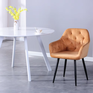 Sillas de Comedor Beige Cromadas, Silla de Restaurante Comercial, Silla Italiana Verde <span class=keywords><strong>Oliva</strong></span> Elegante, Silla de Cena para el Hogar - Product Image 4