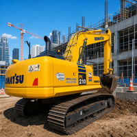 Excavatrice d'occasion Komatsu PC210-8 21 tonnes Fabriquée au Japon Importée avec emballage d'origine Haute qualité