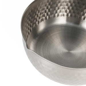 <span class=keywords><strong>Casserole</strong></span> en acier inoxydable avec 2 becs verseurs pour un versement facile, poignée ergonomique, <span class=keywords><strong>casserole</strong></span> polyvalente, pot à nouilles avec poignée en bois - Product Image 3