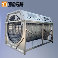 Filtre à tambour polyvalent pour la séparation des solides de l'eau de condensat de gaz de décharge en décharge publique