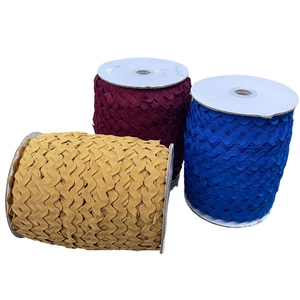 14 colores <span class=keywords><strong>Rick</strong></span> Rack Trim Ribbon Zig Zag Craft Lace para coser vestido bordado DIY decoración de ropa - Product Image 5