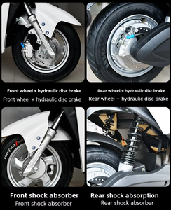 Motocyclette à essence rétro miniature bon marché de <span class=keywords><strong>125</strong></span> cm3, refroidie par air, réservoir de 5 L, 7 CV, pour adultes, <span class=keywords><strong>scooter</strong></span> de mobilité - Product Image 6