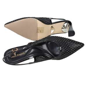 Laura Biagiotti Women's Slingback <b>Pump</b> <b>Black</b> 8 Cm Heel Size 40 - Product Image 6