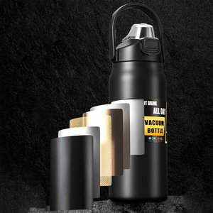 Deporte al aire libre 26oz 32oz 40oz 50oz 84oz de acero inoxidable de doble pared aislado al vacío termo grande botella de agua para acampar - Product Image 4
