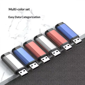 Unidad Flash USB Metálica con Etiqueta Personalizada <span class=keywords><strong>para</strong></span> Compras al por Mayor, 8GB 2.0 7.4g, Caja Impresa, Nueva, Azul/Plateado/Rojo, Regalos Promocionales, <span class=keywords><strong>Campañas</strong></span> de Marketing - Product Image 3