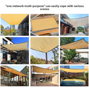 Vàng Vuông HDPE Dệt Vải Bóng Cho Vườn Patio Hình Chữ Nhật Dệt Kim Bóng Râm <span class=keywords><strong>Net</strong></span> Ngoài Trời Thể Loại Sản Phẩm-Bóng Buồm & Lưới - Product Image 3