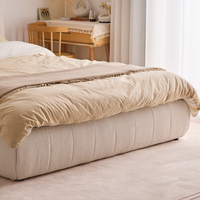 Neues Luxuriöses Gepolstertes Bettgestell Doppelbett Schlafzimmer-Möbelset Luxus Hebei Hersteller