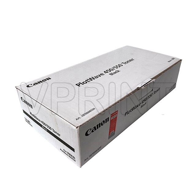 Toner Cartridge Black Kit for Canon OCE PlotWave 450 PW 550 Printer Parts 1070066530 1284C002 125043440021 1284C002BA