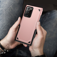 Coque armure IVANHOE pour Samsung Galaxy S21 S20 Ultra Plus FE Cover hybrid TPU housse rigide pour Galaxy Note 20 Ultra S21