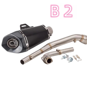 <span class=keywords><strong>Silencieux</strong></span> de tuyau d'échappement modifié pour <span class=keywords><strong>moto</strong></span> pour MSX125 section avant MSX125 tuyau d'échappement GROM125 - Product Image 6