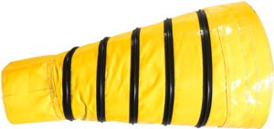 Tùy chỉnh PVC máy bay PCA ống giảm tốc linh hoạt cách điện adapter cho ngoài trời mặt đất điều hòa không khí kết nối - Product Image 3