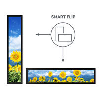 Pantalla LCD de Señalización Digital Zhsunyco S-CN290TXP01-V01, Formato Alargado, Resolución 1920x540, para Publicidad en Tiendas y Supermercados