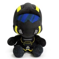 Peluche Helldivers 2, figurine de personnage de jeu Hell Diver, homme aux lunettes de soleil bleues, 0-10 cm, rembourrage en coton PP, à partir de 14 ans