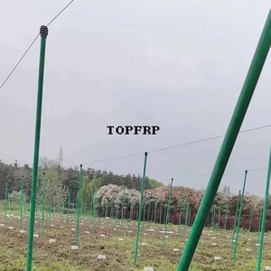 Fence Vegetable Tree Passion Fruit Support Fiber <b>Pole</b> Fiberglass Tube - Product Image 2