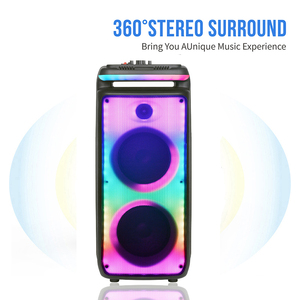 CH-8820 ลำ<span class=keywords><strong>โพ</strong></span><span class=keywords><strong>ง</strong></span>คู่ขนาด <span class=keywords><strong>8</strong></span> <span class=keywords><strong>นิ้ว</strong></span> อุปกรณ์คาราโอเกะมัลติมีเดีย พร้อมไมโครโฟนไร้สาย ซับวูฟเฟอร์บลูทูธกำลังขับสูงสุด - Product Image 2