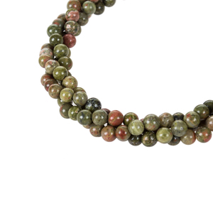 Pulsera de Piedras Preciosas Sueltas con 3 Hileras de Gemas Naturalmente Retorcidas - Product Image 2