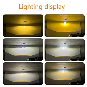 Lentes LED de Alta Potencia para Faros Antiniebla Tricolor de 3 Pulgadas, Doble Lámpara X2, Luz Alta/Baja para Automóvil, Reflectores - Product Image 5