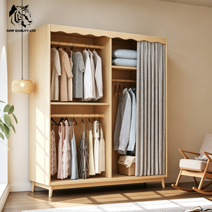 Armario corredizo ecológico personalizado de madera para dormitorio, el mejor precio, MOQ bajo, muebles a medida - Product Image 1