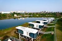 Conception moderne de capsule d'espace de maison mobile économiseuse d'énergie de panneau solaire pour l'hôtel ou les attractions touristiques pour l'habitant
