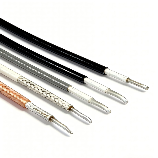 Sample Available RF 1.13 Mini-Coaxial Cable 1.13mm Ultra Thin 50 Ohm Stranded Silver Plated Copper Conductor Cable