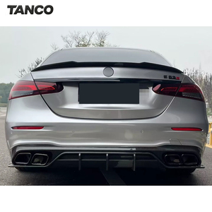 Diffuseur de pare-chocs arrière en fibre de carbone style FD pour <span class=keywords><strong>Mercedes</strong></span> Classe E W213 E200 E300 E43 E53 E63S AMG Accessoires de tuning - Product Image 3