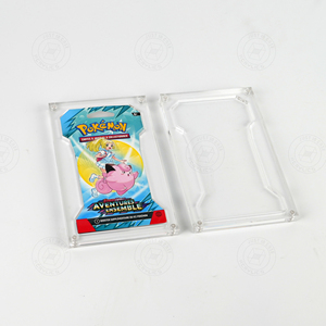 Factory Custom <b>Clear</b> Acrylic Pokemoned Pack Display for Booster Pack Storage - Product Image 4