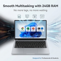 Computadora Portátil Empresarial Ultradelgada de 14.1 Pulgadas Equipada con Procesador Intel Ultra 5 225H de 14 Núcleos, Windows 11 OEM/ODM Personalizada