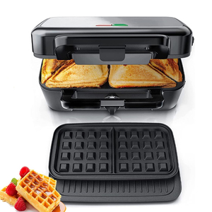 Machine à sandwich électrique Aifa S.S Cover Deep Fill <span class=keywords><strong>XXL</strong></span> Big Size Sandwich Press Breakfast Maker 2 Slice Sandwich/Panini/<span class=keywords><strong>Gaufrier</strong></span> - Product Image 2