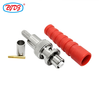 Adaptador Coaxial SHV 5000V 5KV a RG58 RG142, Conector RF de Alto Voltaje de 50 Ohmios para Equipos de Laboratorio e Instrumentos de Prueba