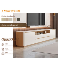 Meuble TV mobile en bois massif de style français pour salon, chambre, salle à manger, hôtel et appartement