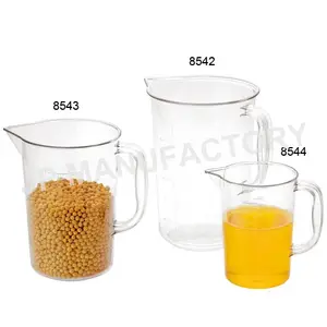 2 리터 플라스틱 측정 컵 핸들 고품질 주방 측정 컵