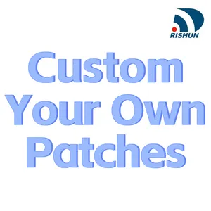 Custom embroidery Patches designer panel leather Patches PVC sillicon Rubber Iron on patch