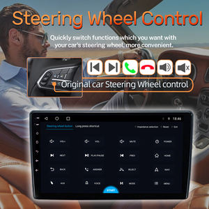 Estéreo 2 + 64G Android 13,0 Panel de <span class=keywords><strong>Radio</strong></span> de coche navegación GPS Carplay reproductor Multimedia CN326 4 Core Universal <span class=keywords><strong>Simple</strong></span> suave y KS 9" - Product Image 4
