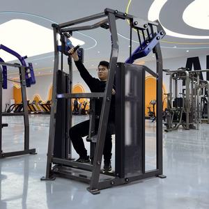 Attrezzatura Fitness Commerciale: Trainer a Puleggia Alta con Carico a Perni per Allenamento Spalle, Trainer Isometrico per Trazioni, per Braccia e Petto - Product Image 2