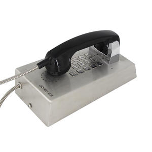 Teléfono montado en la pared a prueba de vandalismo para centro de detención, teléfono de prisión SIP/VoIP Con Teclado retroiluminado - Product Image 3