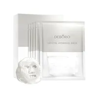 Oem/Odm Private Label Huidverzorging Crystal Collageen Hydrating Beauty Facial Sheet Co2 Carboxy Gel Gezichtsmasker Sheet