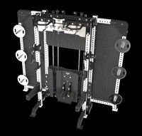 2025 Hotsale Haute Qualité Formation Commerciale Power Arms Rack Multi Fonction Double Câble Crossover Machine