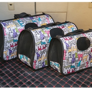 MB-3037 Wholesale High Quality <b>Cat</b> Carrier Shoulder Bag Tote <b>Cat</b> Leather Pet Carrier Pet Carriers Travel Soft Bag - Product Image 6