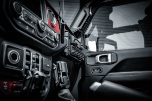 Fury ชุดแผงควบคุมอลูมิเนียมอัลลอย<span class=keywords><strong>2018</strong></span> +,พร้อมแท็บเล็ตรองรับ Jeep Wrangler JL Gladiator JT - Product Image 4