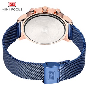Mini Focus Modern Novel Design Newest 0190G Watch Fashion Men <b>Automatic</b> Stainless Steel Chain Watches - Product Image 5