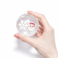 Balle Squishy Série Noël, texture pectine à remontée lente, jouet anti-stress à presser pour la décompression