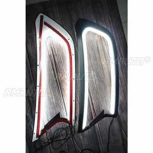 3 styles de coques de phares avant à 2 LED pour FORD RANGER T6 WILDTRAK 2015 2016 2017 2018, caches de lampe en ABS - Product Image 5