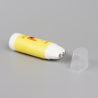 Tube de massage pour lotion corporelle cosmétique en plastique de 150 ml avec bille roulante