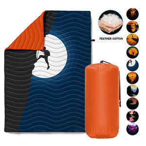 Outdoor Quilted <b>Blanket</b> Rectangular Waterproof Printed Camping Mat All Seasons Landscape Design Multi-Functional <b>Picnic</b> Mat - Product Image 3