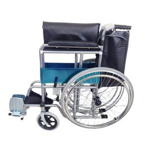Fauteuil roulant manuel léger de haute qualité, pliable et portable, pour adultes, personnes handicapées, personnes âgées, usage domestique, en acier et carbone, certifié CE - Product Image 5