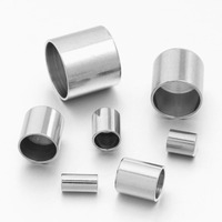 Conectores de Cuerda Cilíndricos Brillantes, Colgantes Grandes Lisos y Sólidos para Fabricación de Joyería, Componentes y Accesorios al por Mayor, China