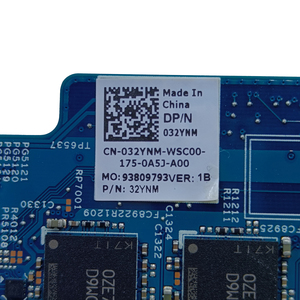 Original Nouveau Pour Dell Inspiron 5310/ Vostro 5310 Carte Mère i5-11320H MX450 032YNM M00NKNIGHT N13 TGL 203009-1 - Product Image 3