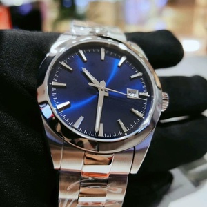 Montre à quartz pour homme Tisot Gentleman T150, montre-bracelet analogique de luxe en acier inoxydable, étanche, avec calendrier - Product Image 2